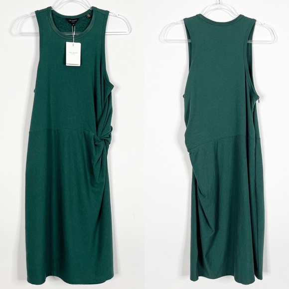 Ted Baker London Knot Front Jersey Dress - Picture 3 of 5